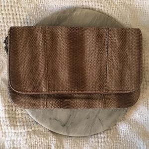 BCBGeneration Snakeprint Clutch